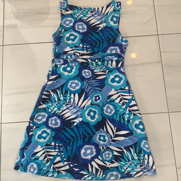 Tommy Bahama V-Neck Tropical Floral Print Dress - Picture 7 of 7